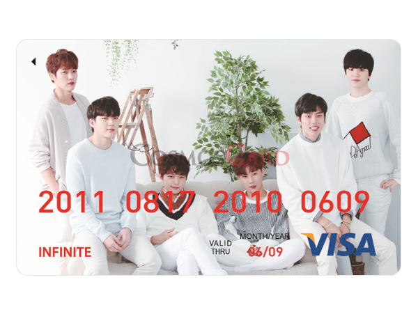 [일반카드] 인피니트 <br> 팬클럽카드/ 멤버쉽카드/ 금엠보