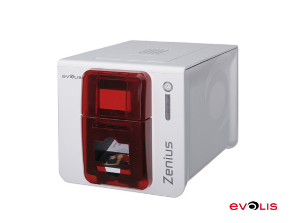 [카드프린터]  EVOLIS  Zenius<br>카드전사 단면프린터 - 단면전용