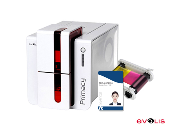 [카드프린터] EVOLIS PRIMACY<br> [단면] 카드 500장 패키지